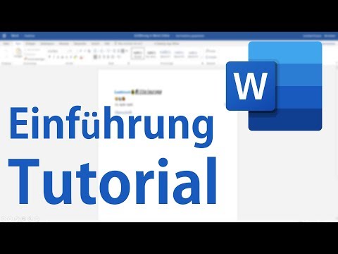 Tutorial für Anfänger - Einführung - Word Online Tutorial