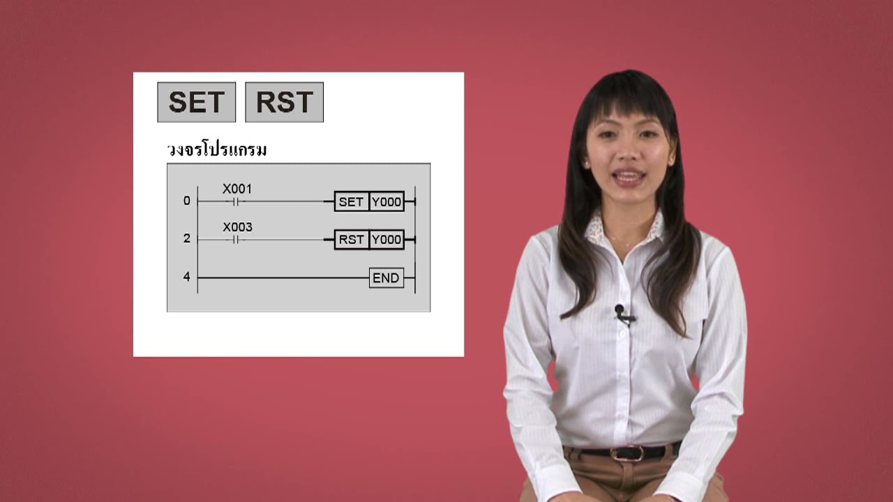 โครงสร้างของโปรแกรม  New  15.โครงสร้างของโปรแกรม PLC MITSUBISHI