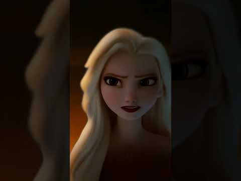 Анна нападает на Эльзу (Crossover)