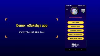 eSakshya App Usage Demo screenshot 2