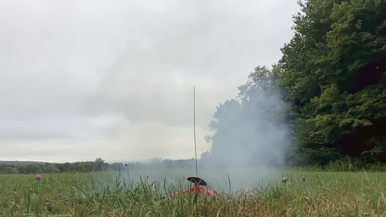 Estes “Crossfire” rocket launch | SLOW MOTION! | SARC rockets