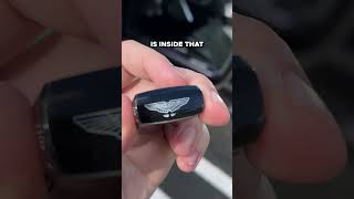 2012 Aston Martin Virage Has A Glass Key!?! #Shorts