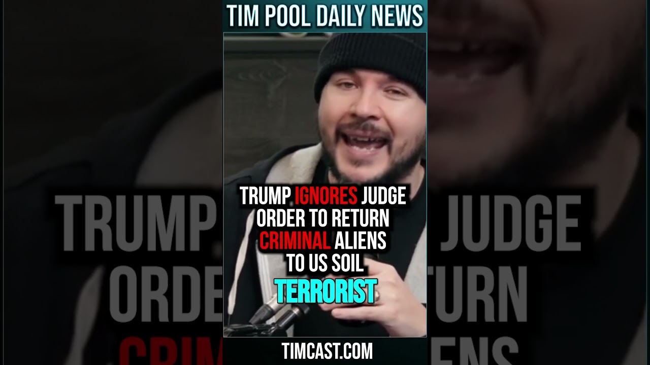Trump IGNORES Judge Order To  RETURN Criminal Aliens To US Soil #shorts