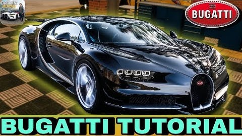 How to make Bugatti logo | Car Parking Multiplayer