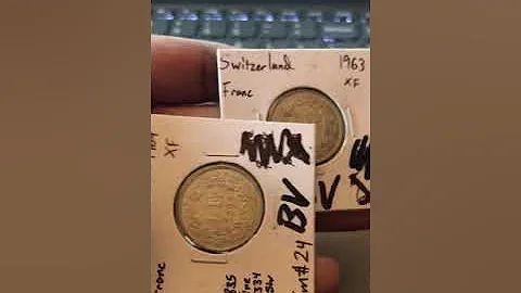 Silver Franc Switzerland