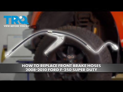 How to Replace Front Brake Hoses 2008-2010 Ford F-250 Super Duty