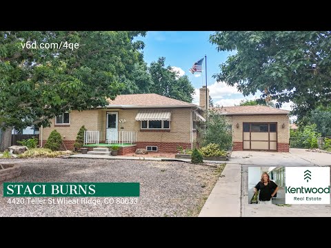 4420 Teller St, Wheat Ridge, CO home video tour