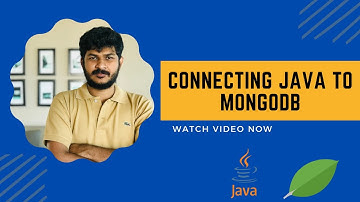 Connecting Java to MongoDB