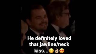 Kate and Leo commercial break kiss oscars 2016