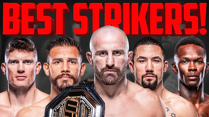 Ranking The Best Strikers In The UFC! (Tier List)