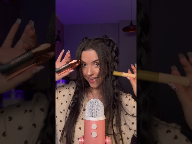 Real or fake mascara. ASMR. #asmr #asmrmakeup #asmrsound #asmrtriggers #triggersforsleep #tingles