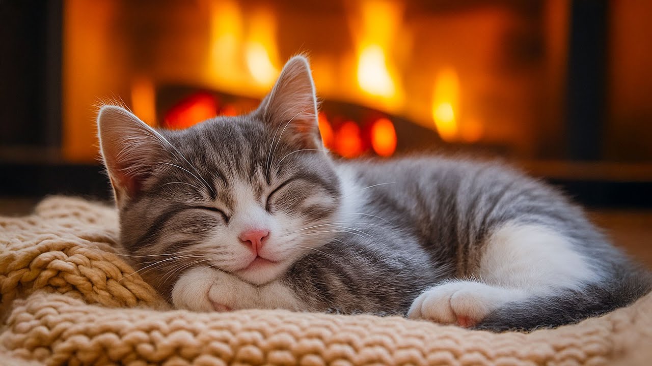 Picture of Deep Relaxing Music for Cats Stress Relief 🐾 Calm Piano Music for ...