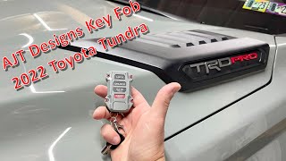 2022 Toyota Tundra TRD Pro, AJT Designs Injection Key Fob...Lunar Rock, Red or Black Screws???