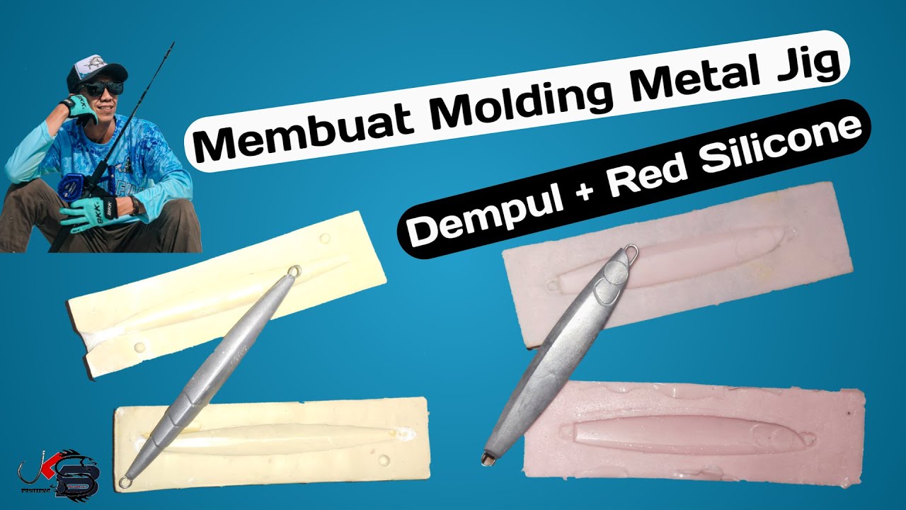 Cara Membuat Molding Metal Jig Dari Bahan Red Silicone Dan Dempul