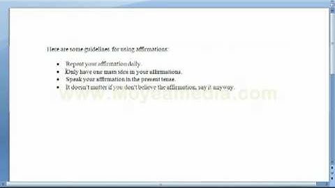 Content Marketing: How to write lists using parallel structure