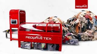 IFAT 2024 presents REDWAVE TEX, a new Sorting Solution for Textile Recycling on stand B5 238