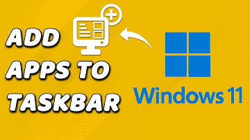 How To Add Apps To Taskbar Windows 11 (EASY!)