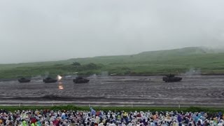 20130825 富士総合火力演習 前段演習 (3/5) [3D]