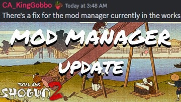 Total War Shogun 2 Mod Manager "Update"