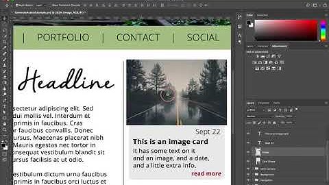 Generating Assets in Adobe Photoshop