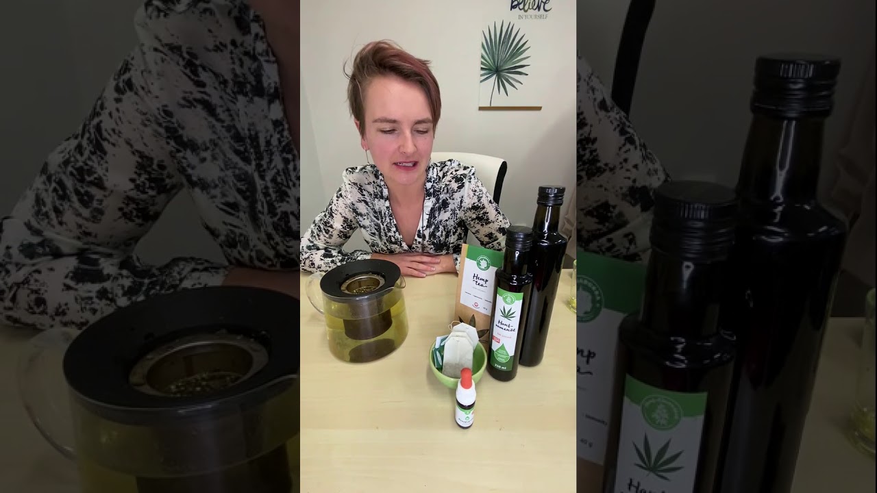 Hanftee Zubereitung  -  stark und wirksam