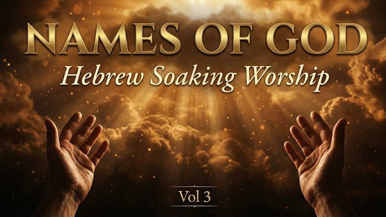 DEEP HEBREW SOAKING WORSHIP - NAMES OF GOD VOL. 3 🔥 GLORY & NEARNESS | 40 MIN