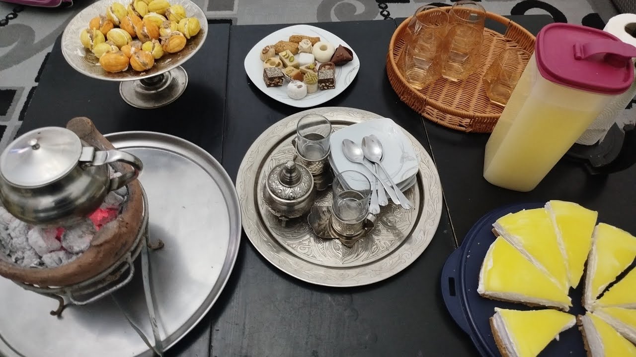 روتين أم تونسية 🔥🔥 دبارتي مرقت جلبانة بالعلوش و البسباس جوزة مالحة عشويتي مع صاحبتي