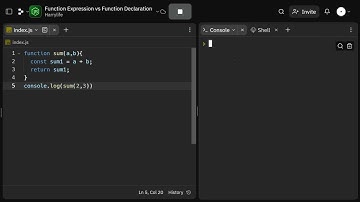 Function Declaration vs. Function Expression in JavaScript [Hindi]