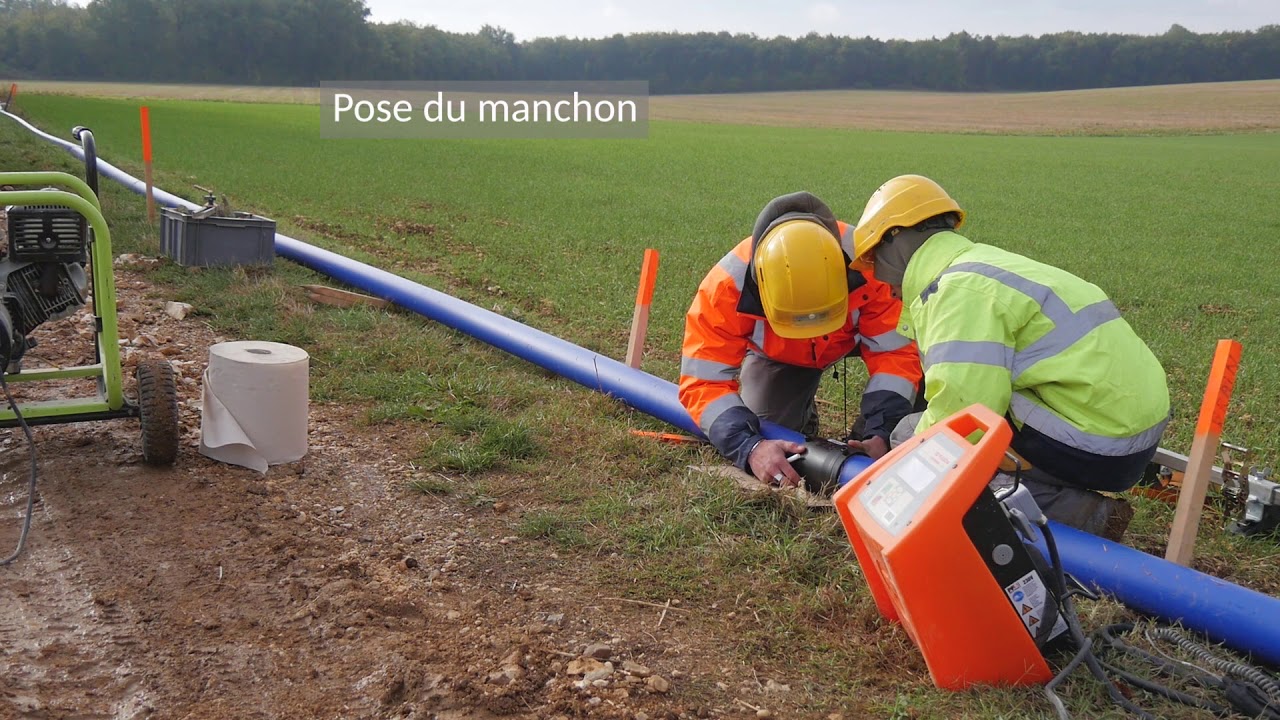 SARCOuest, soudure thermique et renouvellement de conduite d'eau potable .