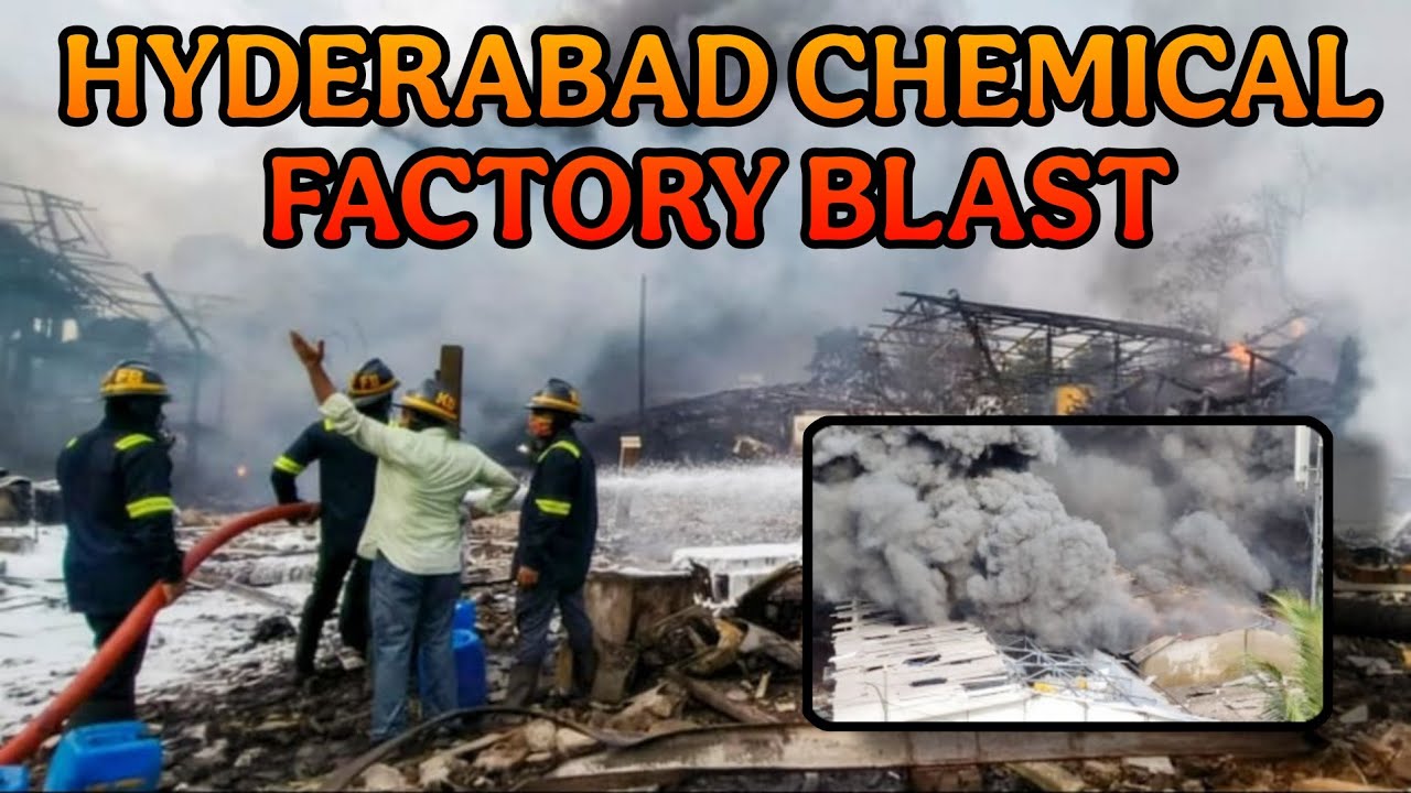 Hyderabad Chemical Factory Blast | Live Ground Report | Shocking Explosion Details 🔥