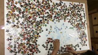 Puzzle White Mountain All Aboard Antique Model Trains 1000 Pieces