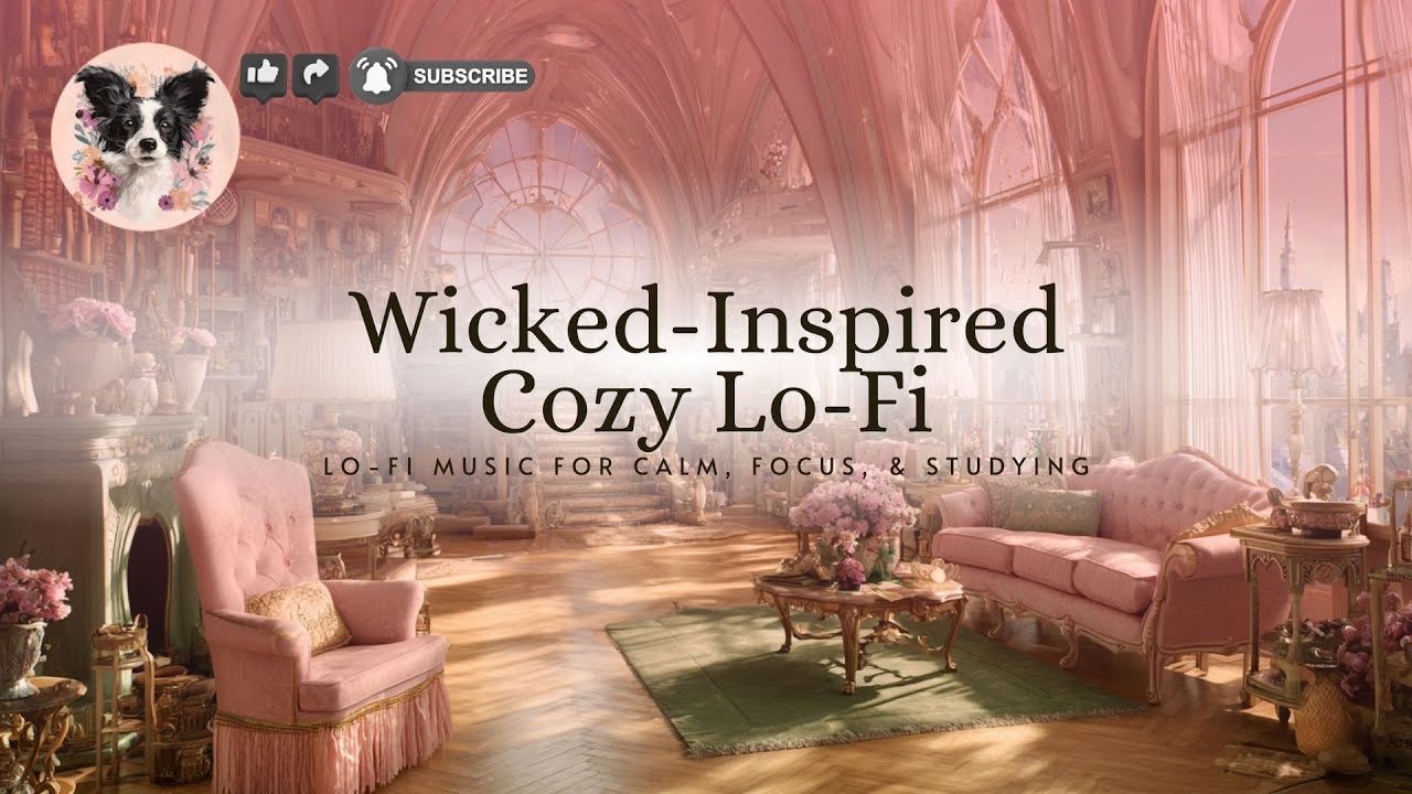 Wicked Inspired Lofi Vibes 🌙✨ – Chill Ambiance for Studying, Relaxing & Daydreaming 