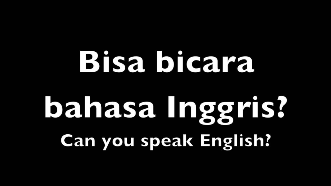 25 Indonesian Survival Phrases - YouTube
