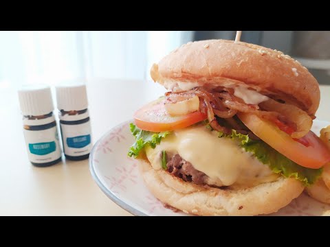 Yl Essential Oil Flavored Cheeseburger Recipe Dasing Keju Burger Recipe: