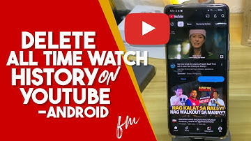How to Delete ALL YouTube Watch History on Android - Complete 2025 Guide