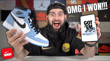 HOW TO COP ON NIKE SNKRS APP! OMG IT WORKED! (The TRUTH Nike DOESN