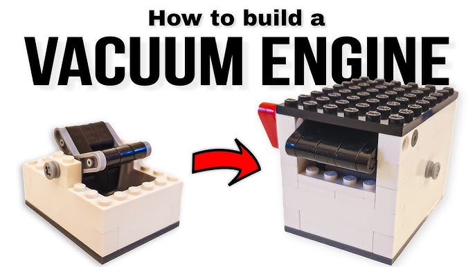 LEGO Vacuum Engine Tutorial - HIGH PERFORMANCE 