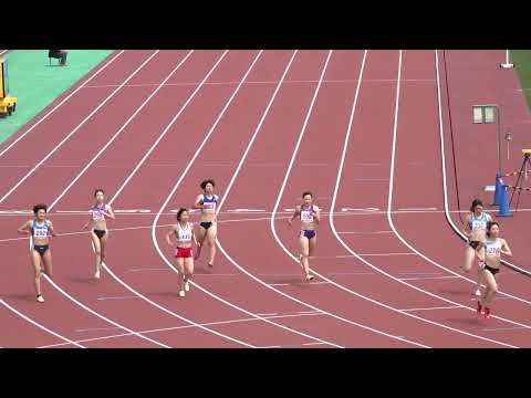 [4k]女子200m　予選全組　東日本実業団陸上　2022年5月15日(日)