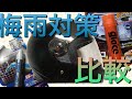 ヘルメットのシールドにガラコとゼロワイパーを コーティングして違いを比べてみた【検証】レブル250