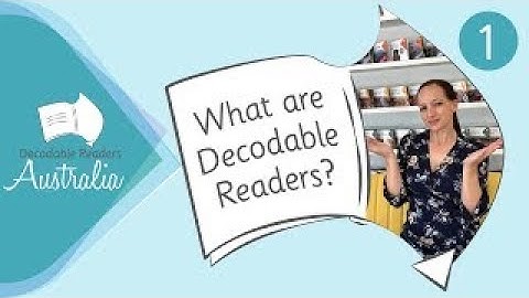 What are decodable readers?