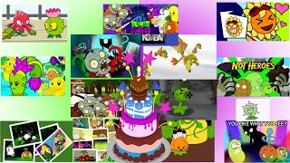 Plants vs  Zombies 2 Animation  All videos in a row + Easter pictures