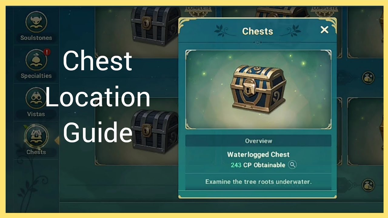 Waterlogged Chest location Ni no kuni chest guide YouTube