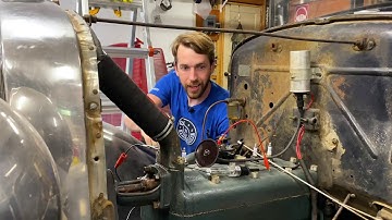 Setting the timing on a Model A | Kyle