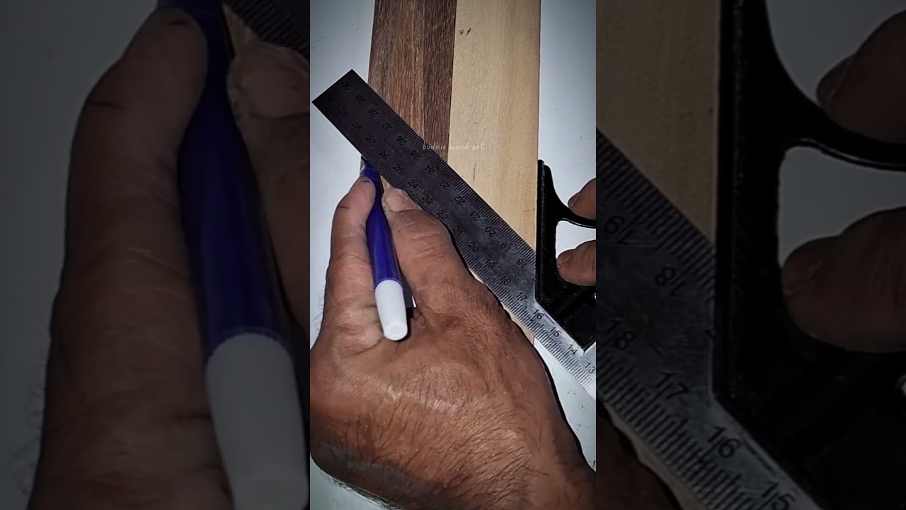 How to Mark and Cut Precise Miter Joints 