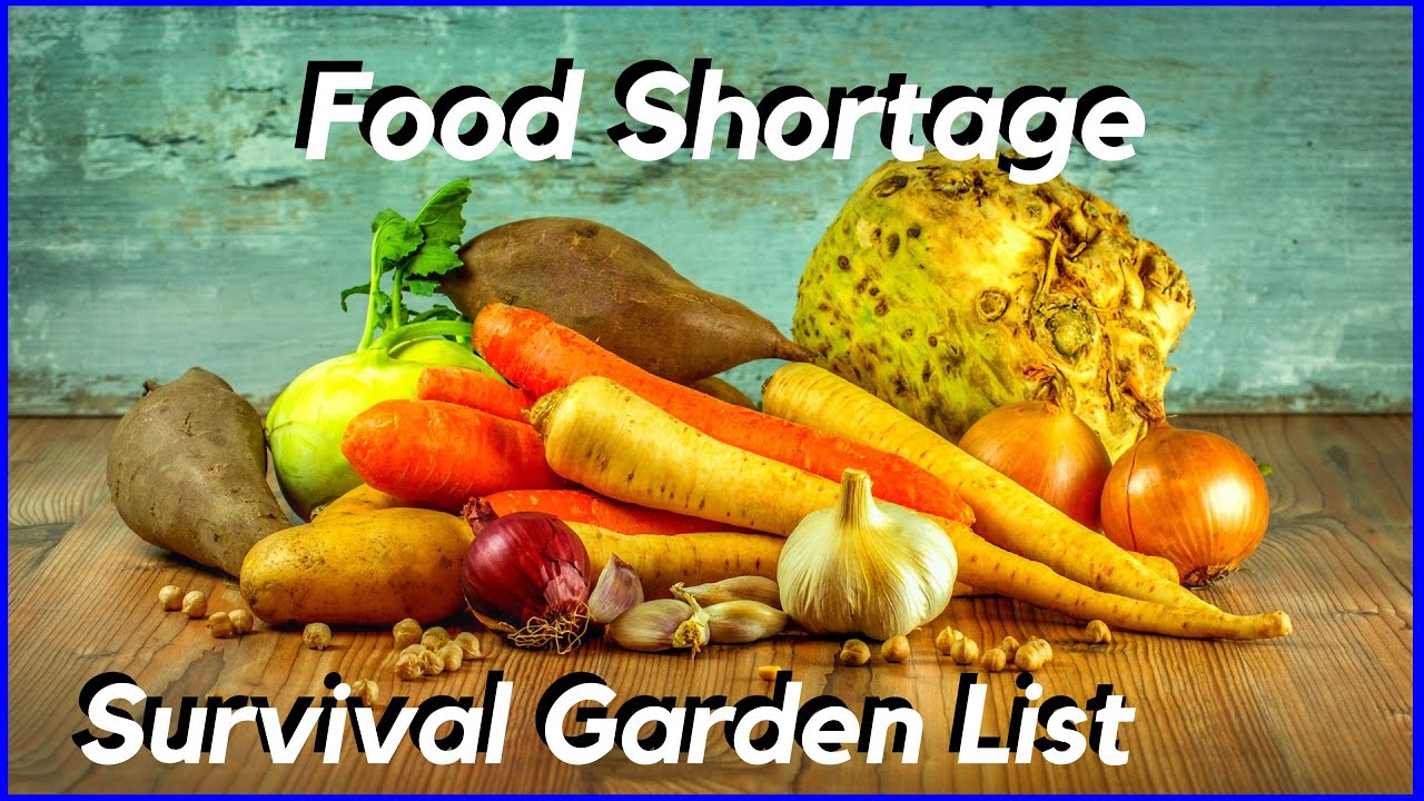 Food Shortage - Survival Garden Crops You Should be Growing (NOW) - YouTube