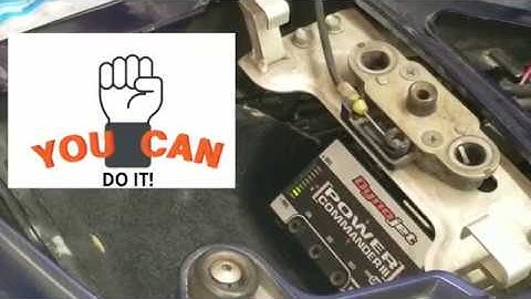 Power Commander 3 Full Install - Mapping to Installation (Part 2)