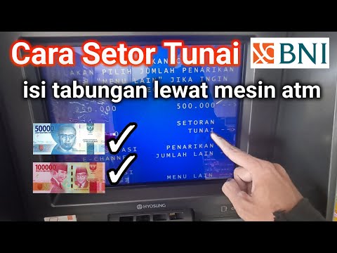Cara setor tunai