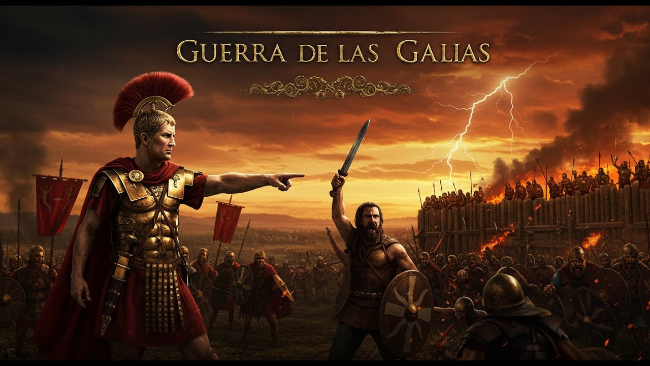 La Guerra de las Galias: Julio César contra Vercingétorix | El Choque de Civilizaciones