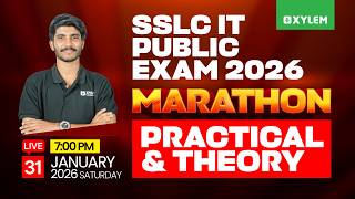 SSLC IT Public Exam 2026 | Marathon | Practical & Theory | Xylem SSLC screenshot 5