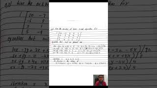 Computer Oriented Numerical Methods First Test Solution (SET D)